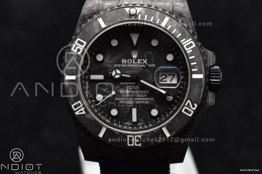 Dial 1:1 DIW DLC VS Best on Edition Bracelet VSF Blue 466 OnTrend Sandblasted DLC Black Submariner 0201